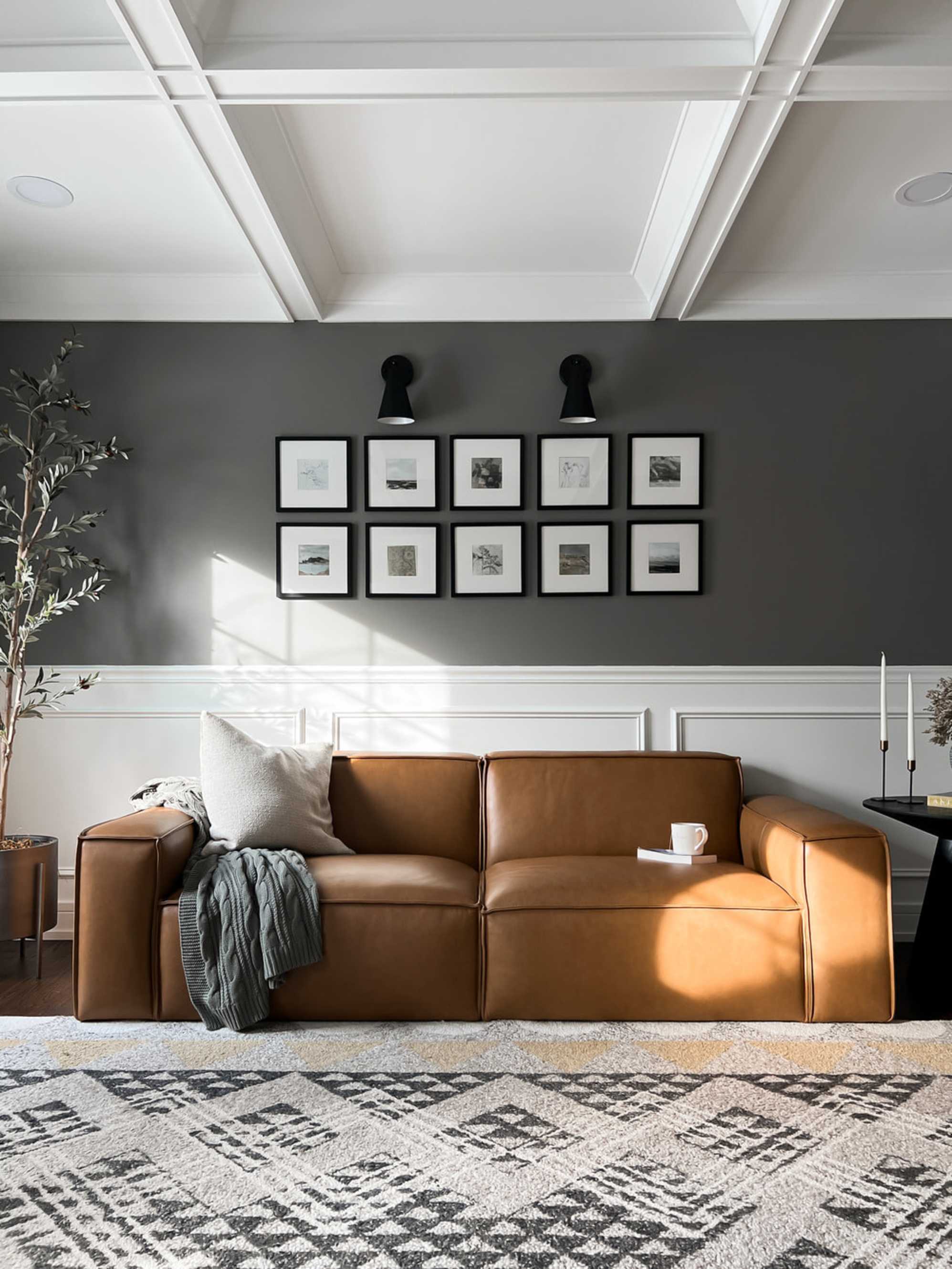 6 Color Palettes That Match With Your Brown Leather Sofa | Castlery US